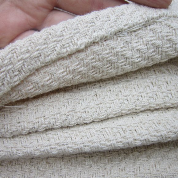 Whisper Organics Undyed Organic Cotton Blanket,  Dye-Free (Approx. Twin Size) - Picture 3 of 7